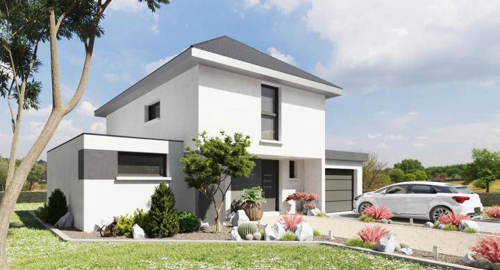 Programme terrain + maison à Seppois-le-Bas en Haut-Rhin (68) de 610 m² à vendre au prix de 343400€ - 1