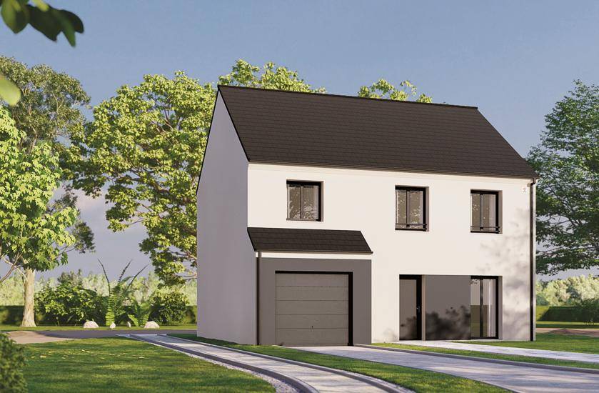 Programme terrain + maison à Pontault-Combault en Seine-et-Marne (77) de 450 m² à vendre au prix de 313000€ - 1