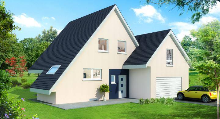 Programme terrain + maison à Wissembourg en Bas-Rhin (67) de 920 m² à vendre au prix de 393400€ - 2