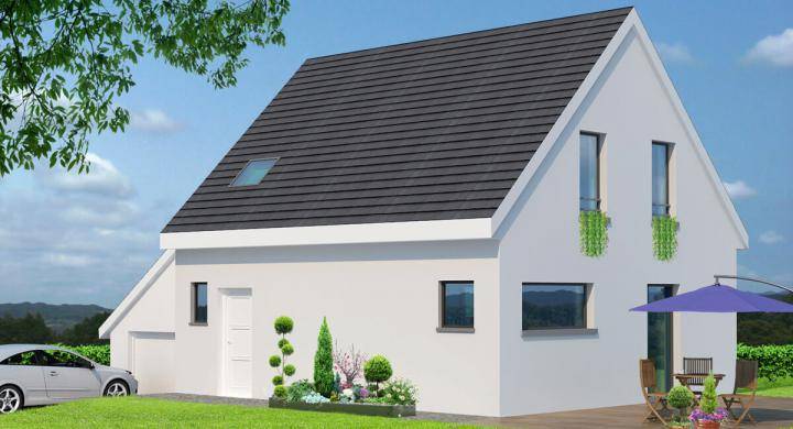 Programme terrain + maison à Oberbronn en Bas-Rhin (67) de 450 m² à vendre au prix de 240000€ - 1