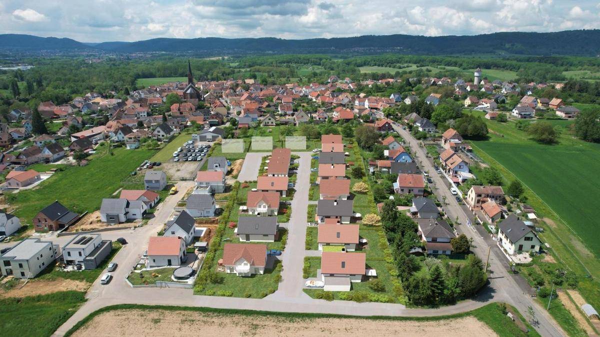 Terrain seul à Steinbourg en Bas-Rhin (67) de 406 m² à vendre au prix de 68000€ - 1