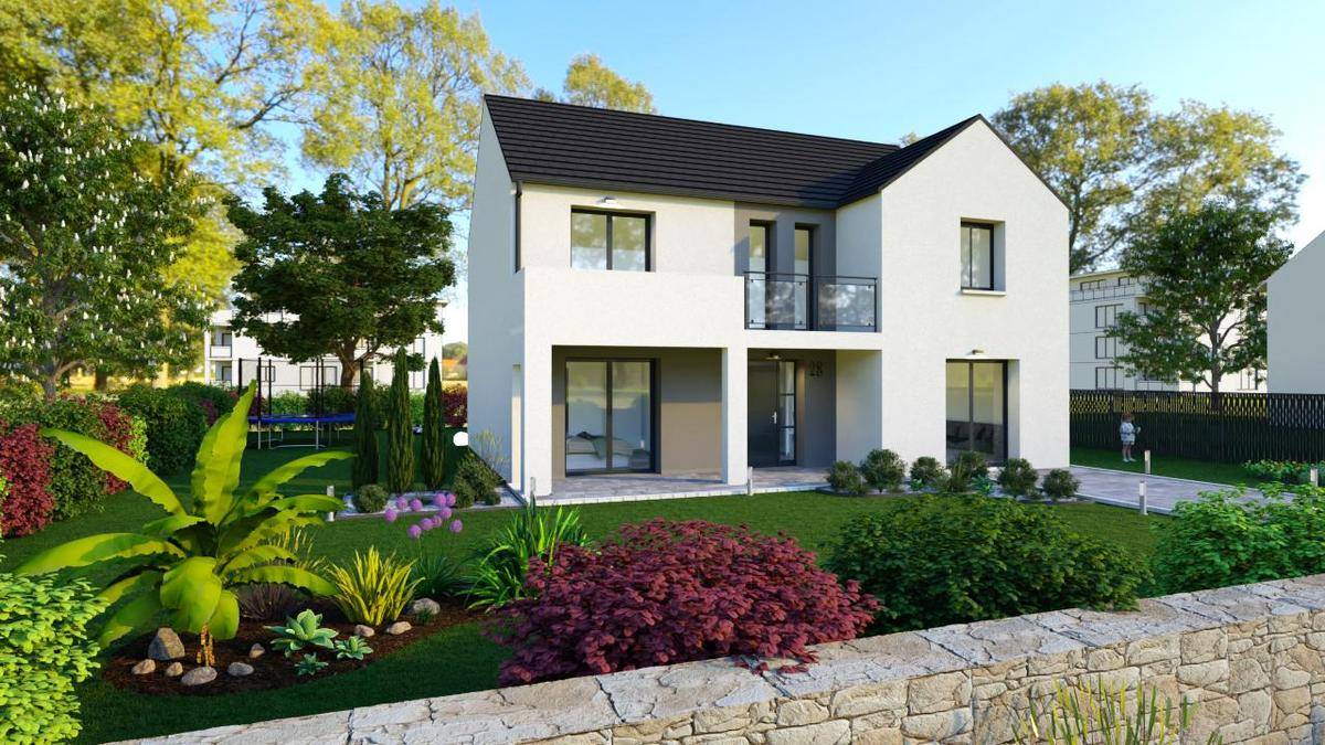 Programme terrain + maison à L'Haÿ-les-Roses en Val-de-Marne (94) de 517 m² à vendre au prix de 922411€ - 1