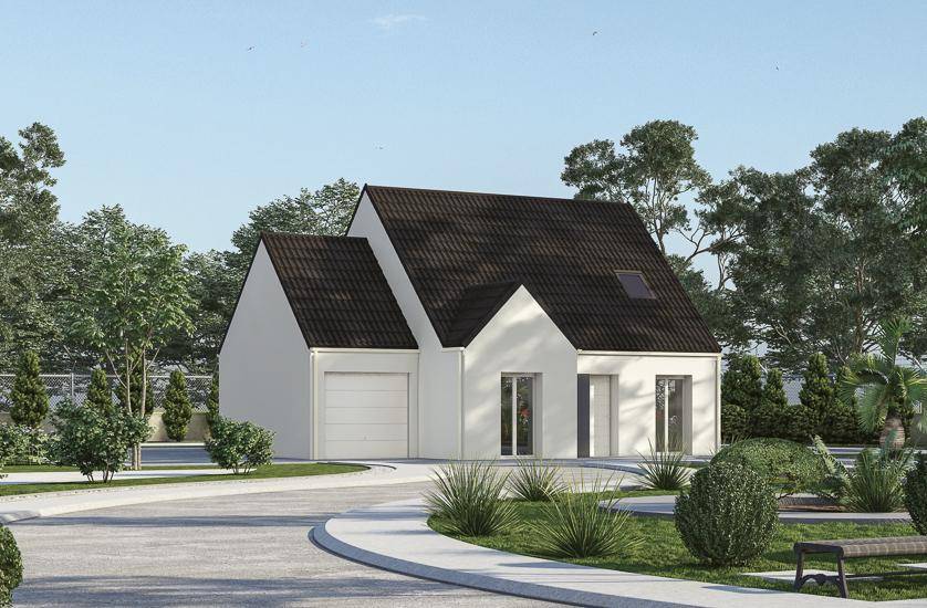 Programme terrain + maison à Saint-Nazaire en Loire-Atlantique (44) de 255 m² à vendre au prix de 260050€ - 1