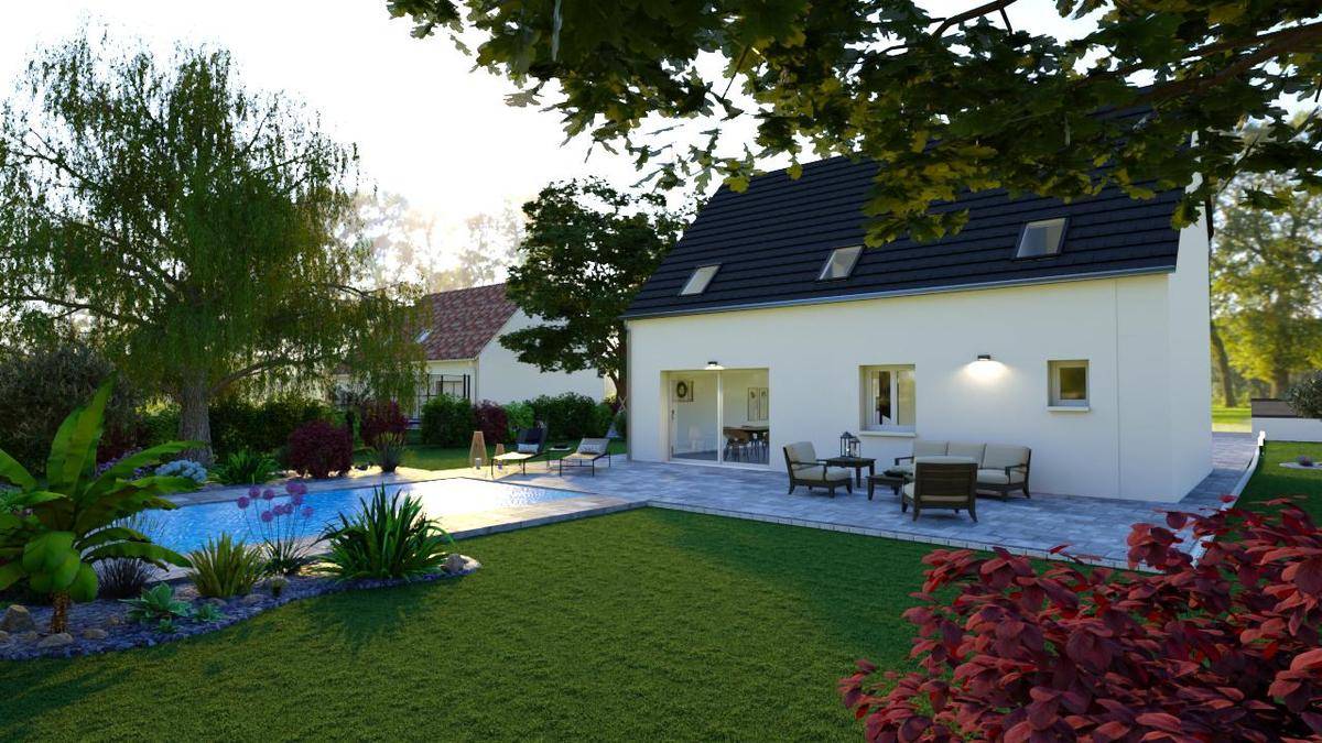 Programme terrain + maison à Sept-Sorts en Seine-et-Marne (77) de 762 m² à vendre au prix de 344960€ - 3