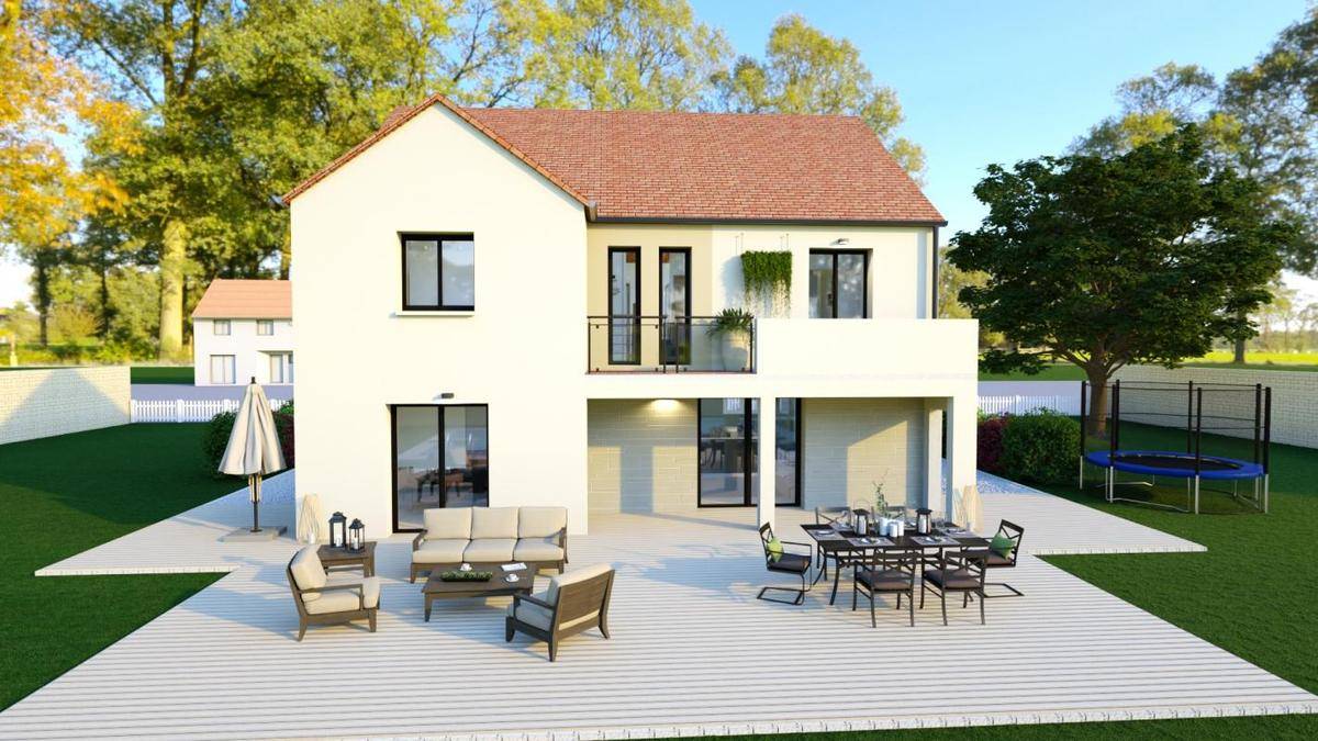 Programme terrain + maison à Ermont en Val-d'Oise (95) de 339 m² à vendre au prix de 689000€ - 2