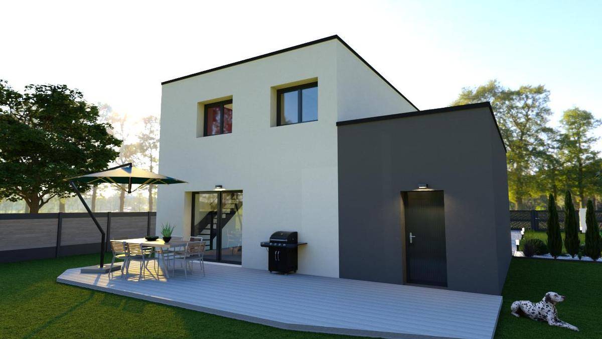 Programme terrain + maison à Saint-Denis en Seine-Saint-Denis (93) de 102 m² à vendre au prix de 455759€ - 4