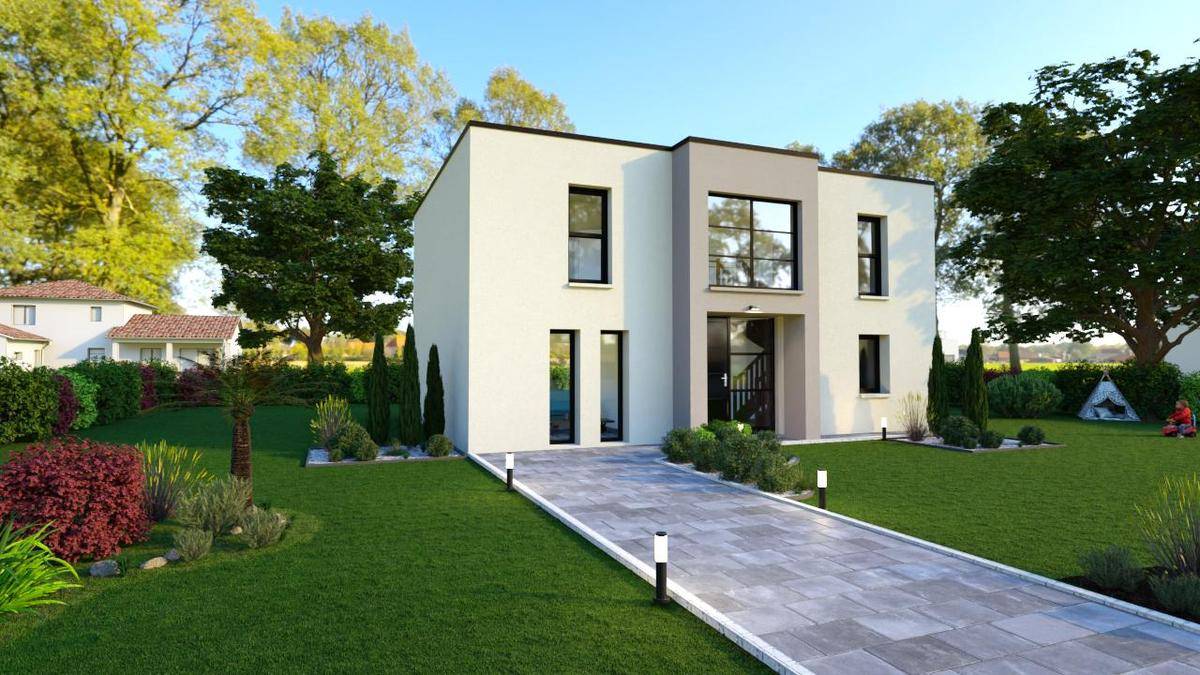Programme terrain + maison à Saint-Martin-du-Tertre en Val-d'Oise (95) de 300 m² à vendre au prix de 425611€ - 1