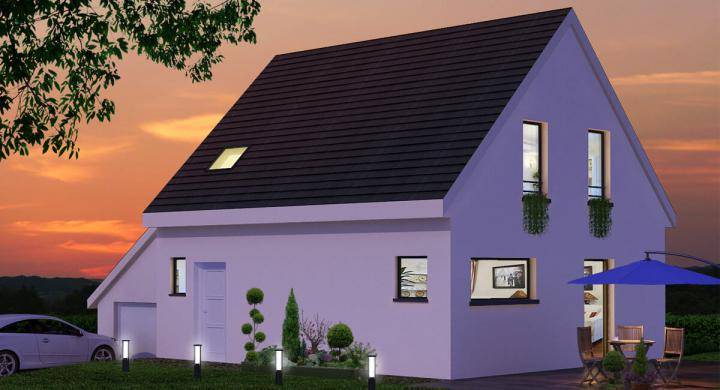 Programme terrain + maison à Wissembourg en Bas-Rhin (67) de 370 m² à vendre au prix de 263200€ - 2