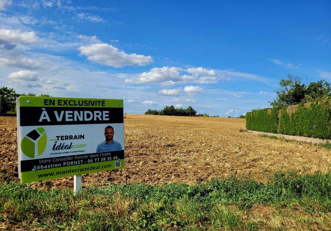 Terrain seul à Issoudun en Indre (36) de 556 m² à vendre au prix de 30500€ - 1