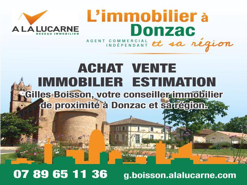 Terrain seul à Donzac en Tarn-et-Garonne (82) de 2550 m² à vendre au prix de 50000€ - 4