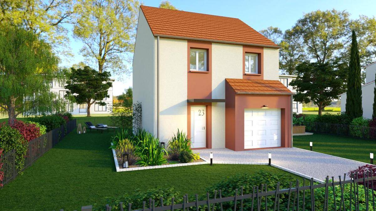 Programme terrain + maison à Tremblay-en-France en Seine-Saint-Denis (93) de 93 m² à vendre au prix de 281000€ - 1
