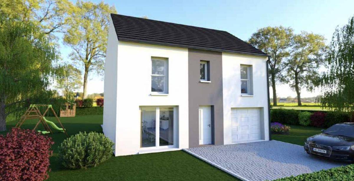 Programme terrain + maison à Coubron en Seine-Saint-Denis (93) de 397 m² à vendre au prix de 361110€ - 1