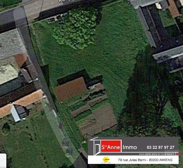 Terrain seul à Beauquesne en Somme (80) de 1206 m² à vendre au prix de 65300€ - 1