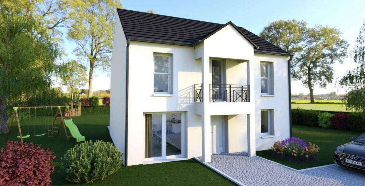 Programme terrain + maison à Ussy-sur-Marne en Seine-et-Marne (77) de 343 m² à vendre au prix de 286762€ - 1