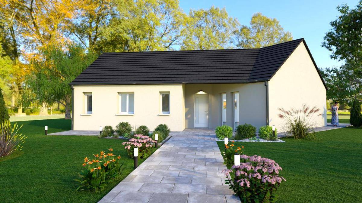 Programme terrain + maison à Sept-Sorts en Seine-et-Marne (77) de 762 m² à vendre au prix de 278600€ - 1