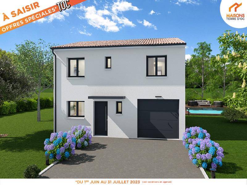 Programme terrain + maison à Pins-Justaret en Haute-Garonne (31) de 550 m² à vendre au prix de 314000€ - 1