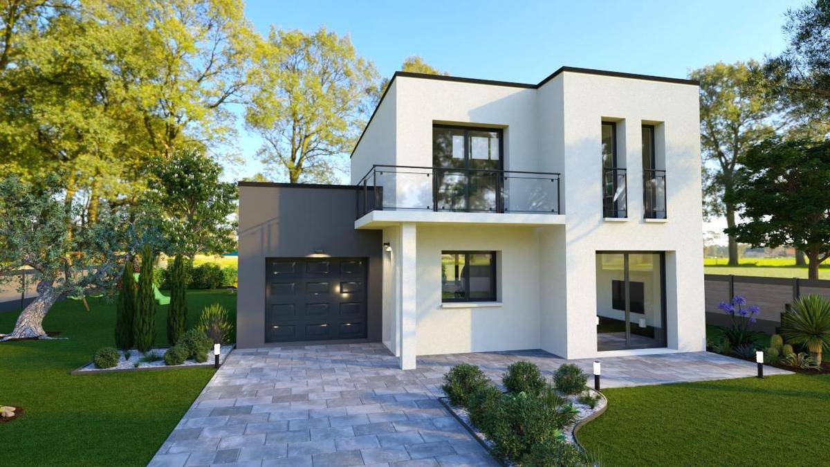 Programme terrain + maison à Montfermeil en Seine-Saint-Denis (93) de 102 m² à vendre au prix de 380874€ - 3