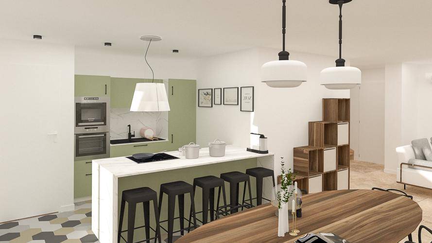 Programme terrain + maison à Lagny-sur-Marne en Seine-et-Marne (77) de 350 m² à vendre au prix de 307900€ - 3