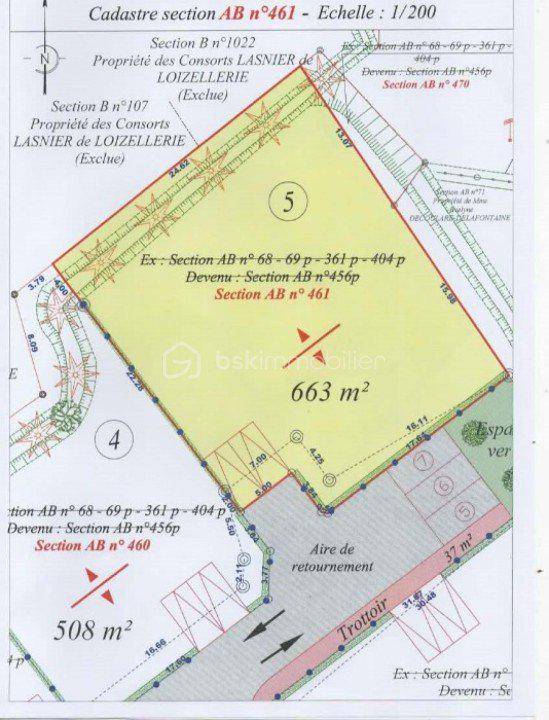 Terrain seul à Sottevast en Manche (50) de 663 m² à vendre au prix de 65500€ - 1