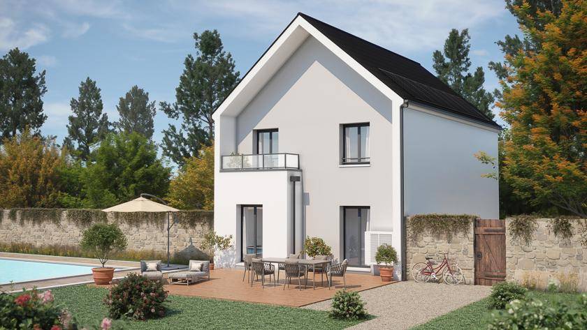 Programme terrain + maison à Anet en Eure-et-Loir (28) de 529 m² à vendre au prix de 274000€ - 1