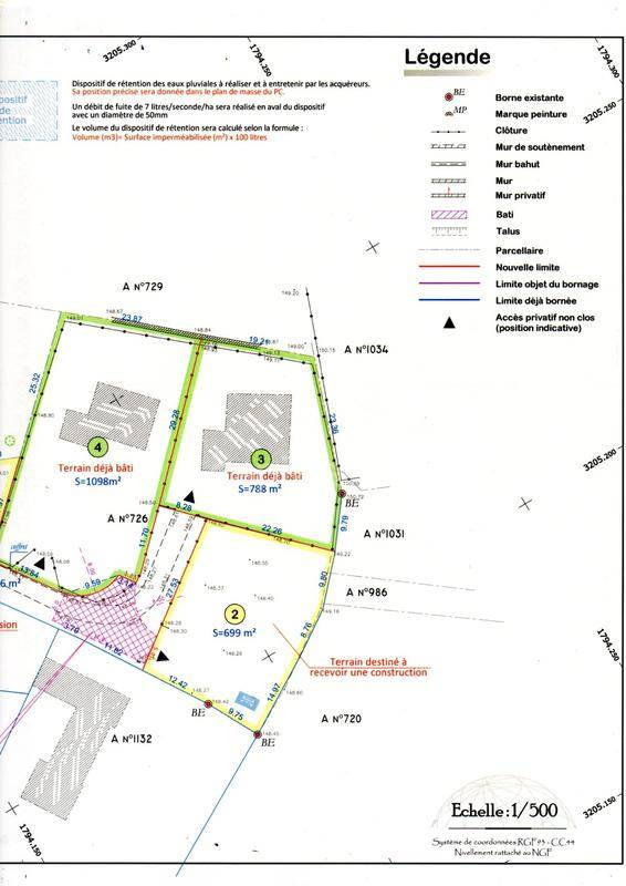 Terrain seul à Nîmes en Gard (30) de 699 m² à vendre au prix de 103500€ - 4