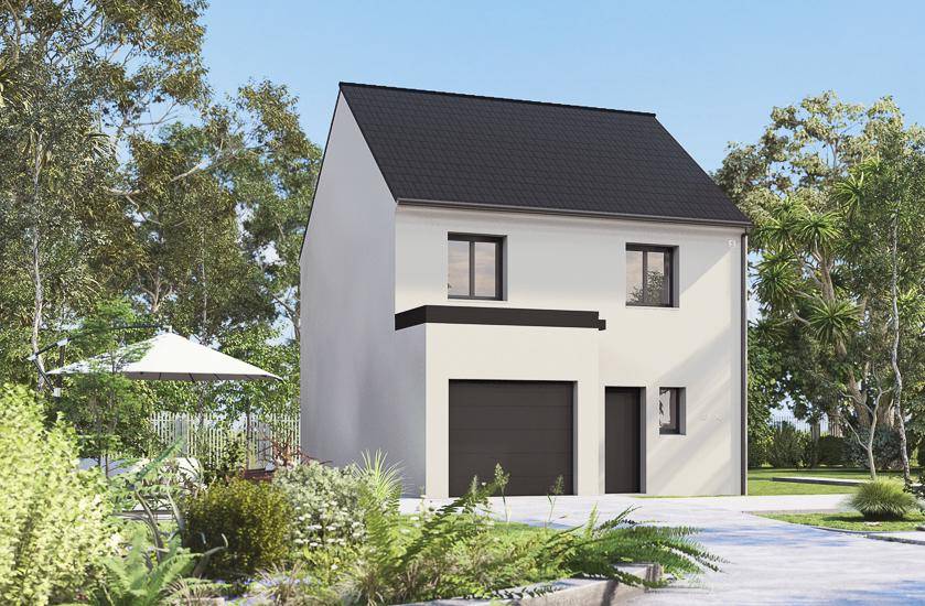 Programme terrain + maison à Dammarie-les-Lys en Seine-et-Marne (77) de 300 m² à vendre au prix de 248166€ - 1