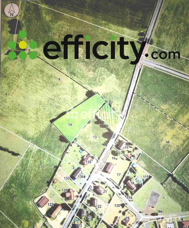Terrain seul à Charrin en Nièvre (58) de 3387 m² à vendre au prix de 22000€ - 1