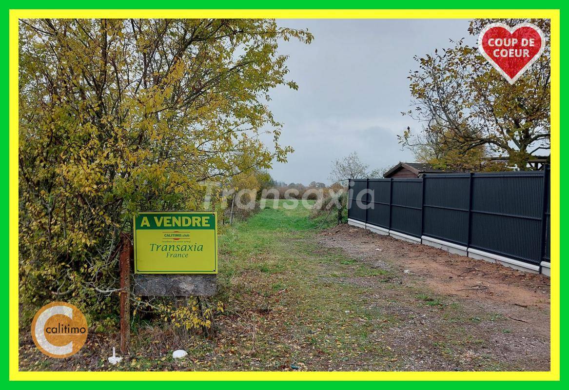 Terrain seul à Malicorne en Allier (03) de 3000 m² à vendre au prix de 35000€ - 3