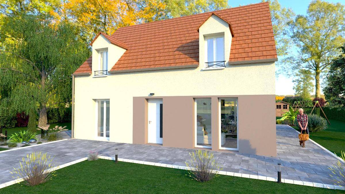 Programme terrain + maison à Sept-Sorts en Seine-et-Marne (77) de 762 m² à vendre au prix de 306830€ - 3