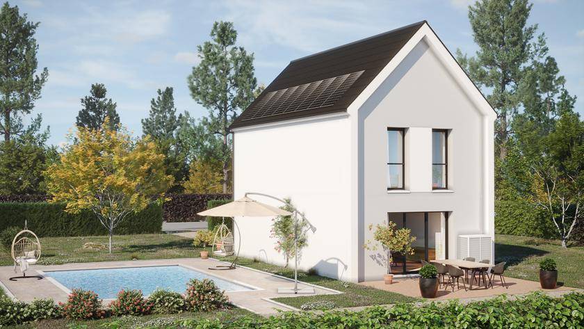 Programme terrain + maison à Neuilly-sur-Marne en Seine-Saint-Denis (93) de 120 m² à vendre au prix de 257000€ - 1