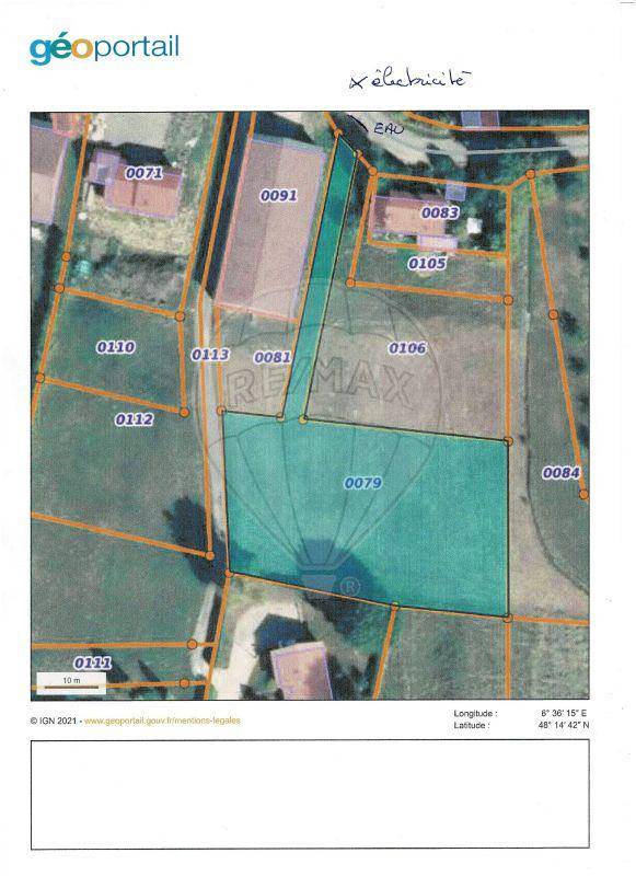 Terrain seul à Girecourt-sur-Durbion en Vosges (88) de 2415 m² à vendre au prix de 55000€ - 2