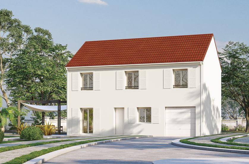 Programme terrain + maison à Pontoise en Val-d'Oise (95) de 370 m² à vendre au prix de 386000€ - 3