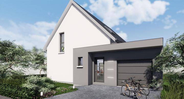 Programme terrain + maison à Kilstett en Bas-Rhin (67) de 560 m² à vendre au prix de 468600€ - 1