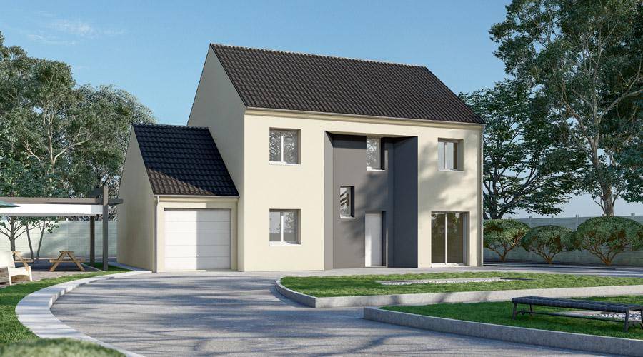 Programme terrain + maison à Saint-Nazaire en Loire-Atlantique (44) de 257 m² à vendre au prix de 337290€ - 1