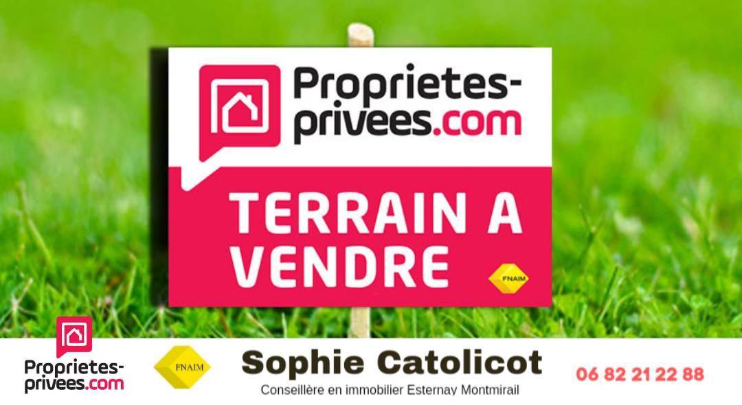 Terrain seul à Esternay en Marne (51) de 2206 m² à vendre au prix de 50990€