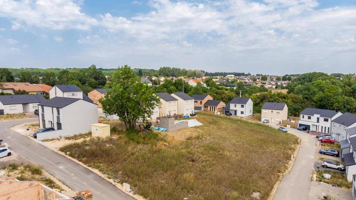 Terrain seul à Pommérieux en Moselle (57) de 429 m² à vendre au prix de 74540€ - 2