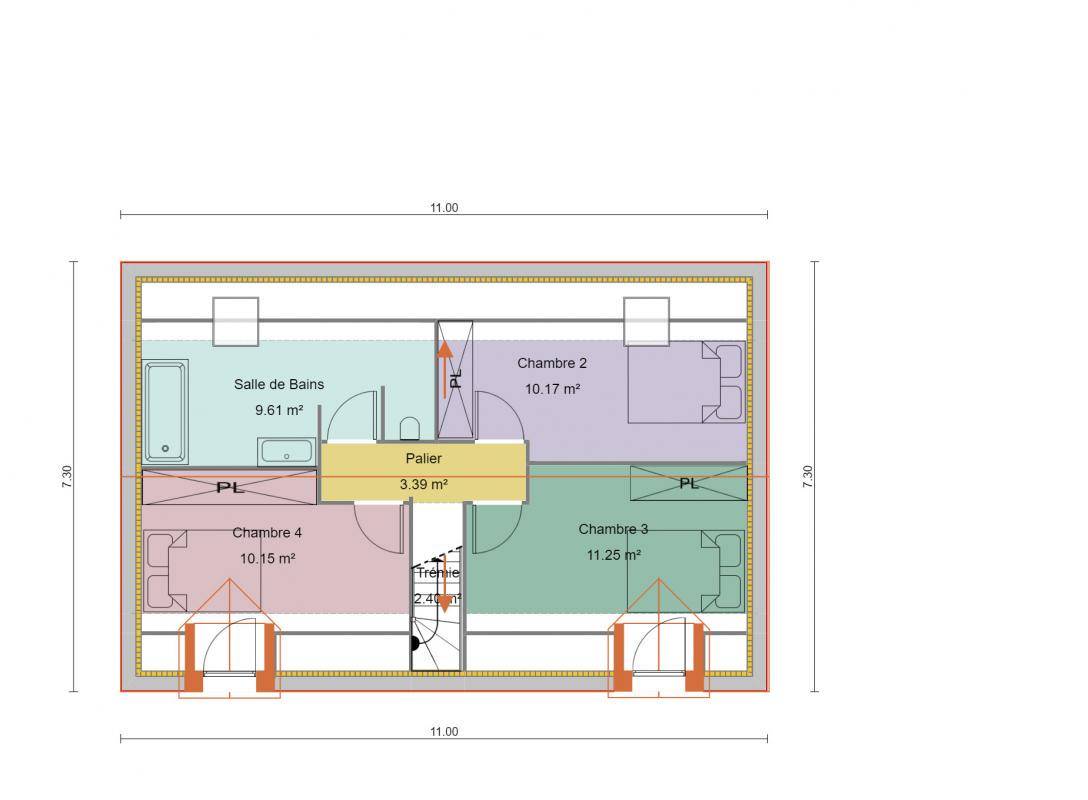 Programme terrain + maison à Bézu-la-Forêt en Eure (27) de 878 m² à vendre au prix de 278110€ - 4