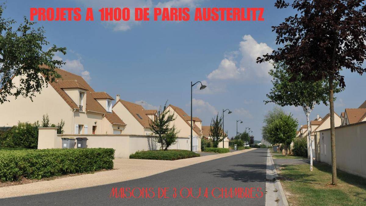 Programme terrain + maison à Étampes en Essonne (91) de 450 m² à vendre au prix de 233900€ - 1