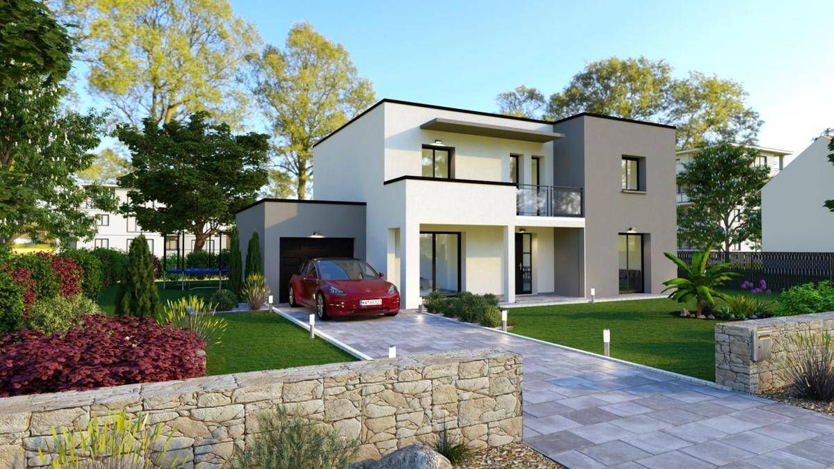 Programme terrain + maison à La Celle-Saint-Cloud en Yvelines (78) de 548 m² à vendre au prix de 952529€ - 1