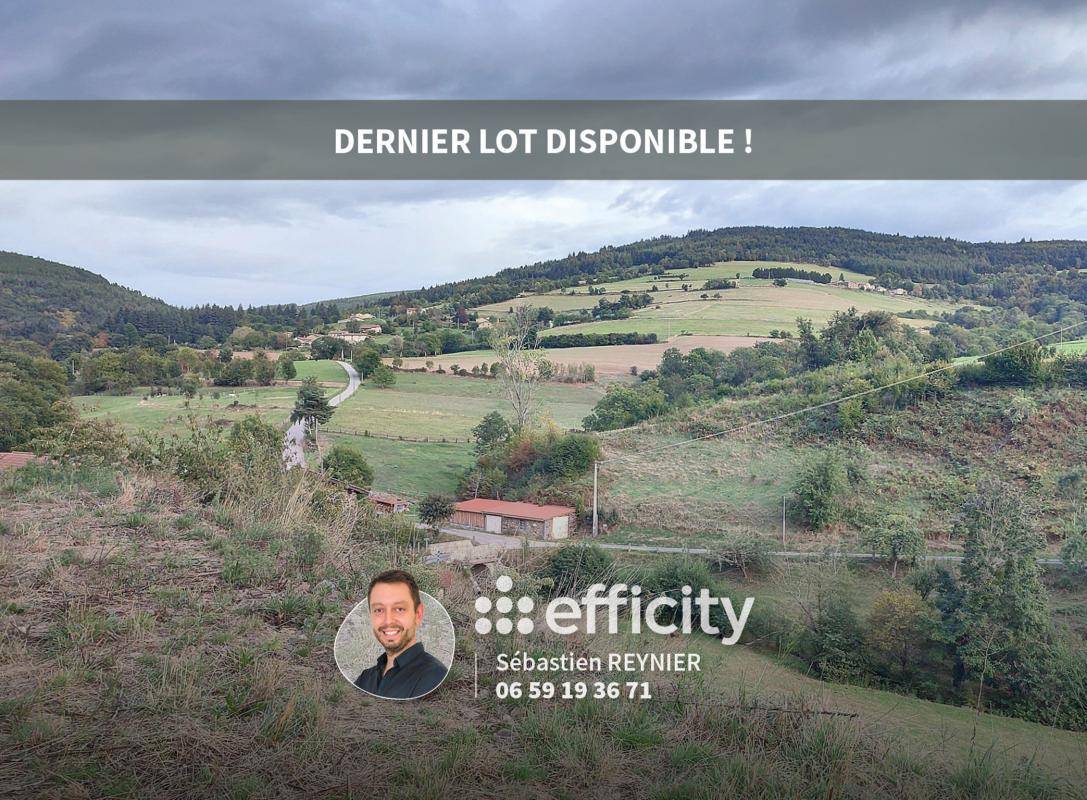 Terrain seul à La Terrasse-sur-Dorlay en Loire (42) de 954 m² à vendre au prix de 75000€ - 1
