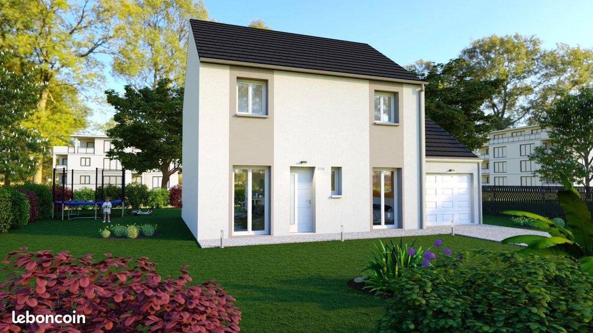 Programme terrain + maison à Lagny-sur-Marne en Seine-et-Marne (77) de 100 m² à vendre au prix de 306900€ - 1