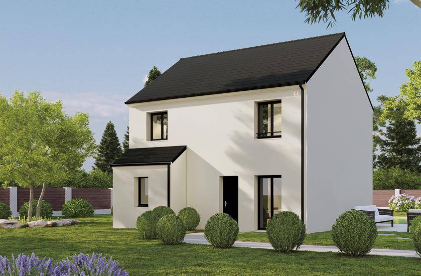 Programme terrain + maison à Nangis en Seine-et-Marne (77) de 600 m² à vendre au prix de 214000€ - 1