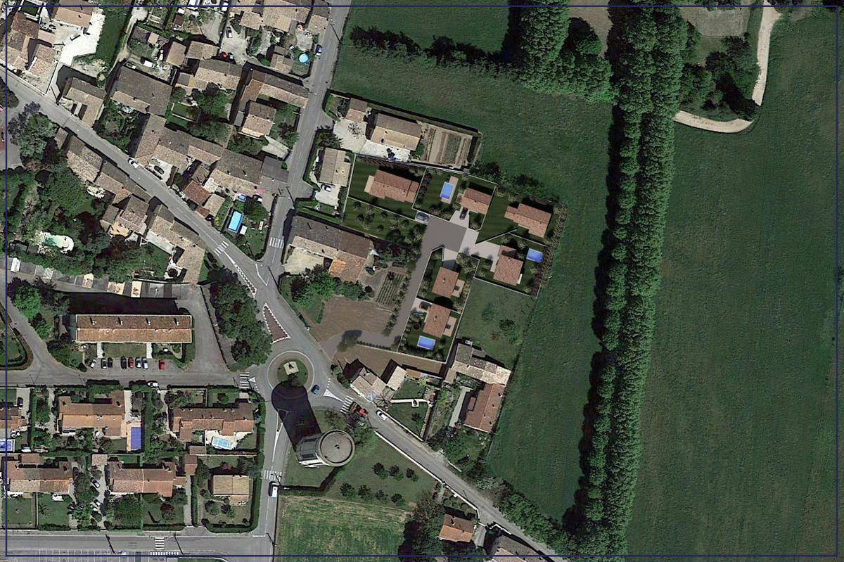 Terrain seul à Lapalud en Vaucluse (84) de 525 m² à vendre au prix de 85000€ - 2