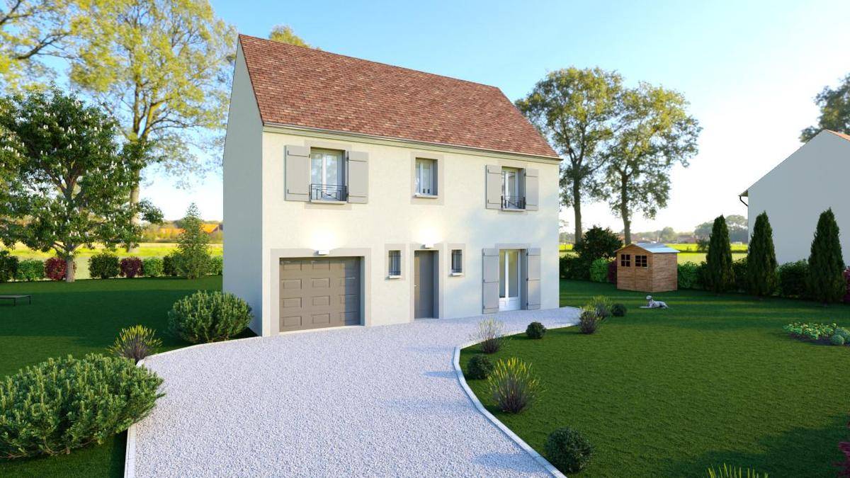 Programme terrain + maison à Villecresnes en Val-de-Marne (94) de 535 m² à vendre au prix de 450446€ - 2