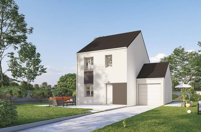 Programme terrain + maison à Saint-Nazaire en Loire-Atlantique (44) de 257 m² à vendre au prix de 276290€ - 1