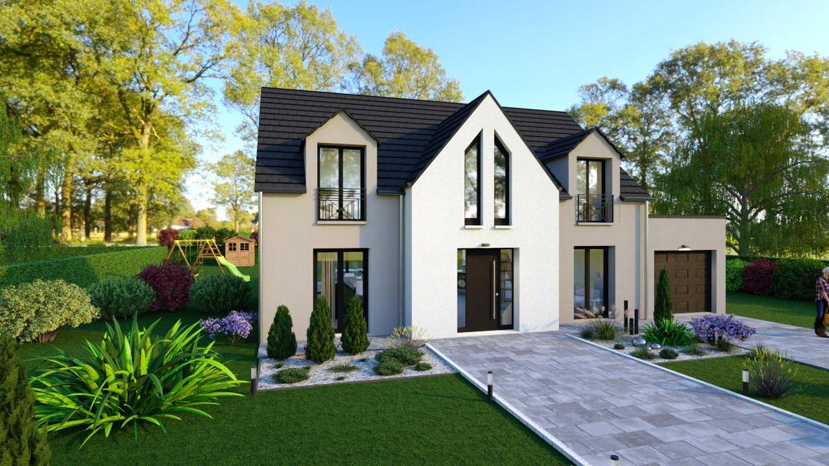 Programme terrain + maison à Guyancourt en Yvelines (78) de 523 m² à vendre au prix de 693577€ - 4