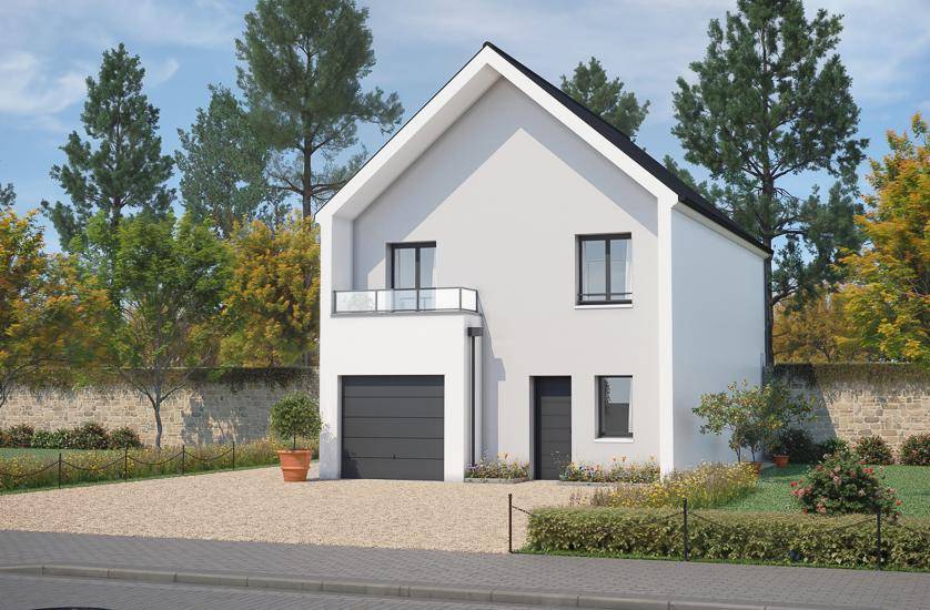 Programme terrain + maison à Frossay en Loire-Atlantique (44) de 500 m² à vendre au prix de 271500€ - 1