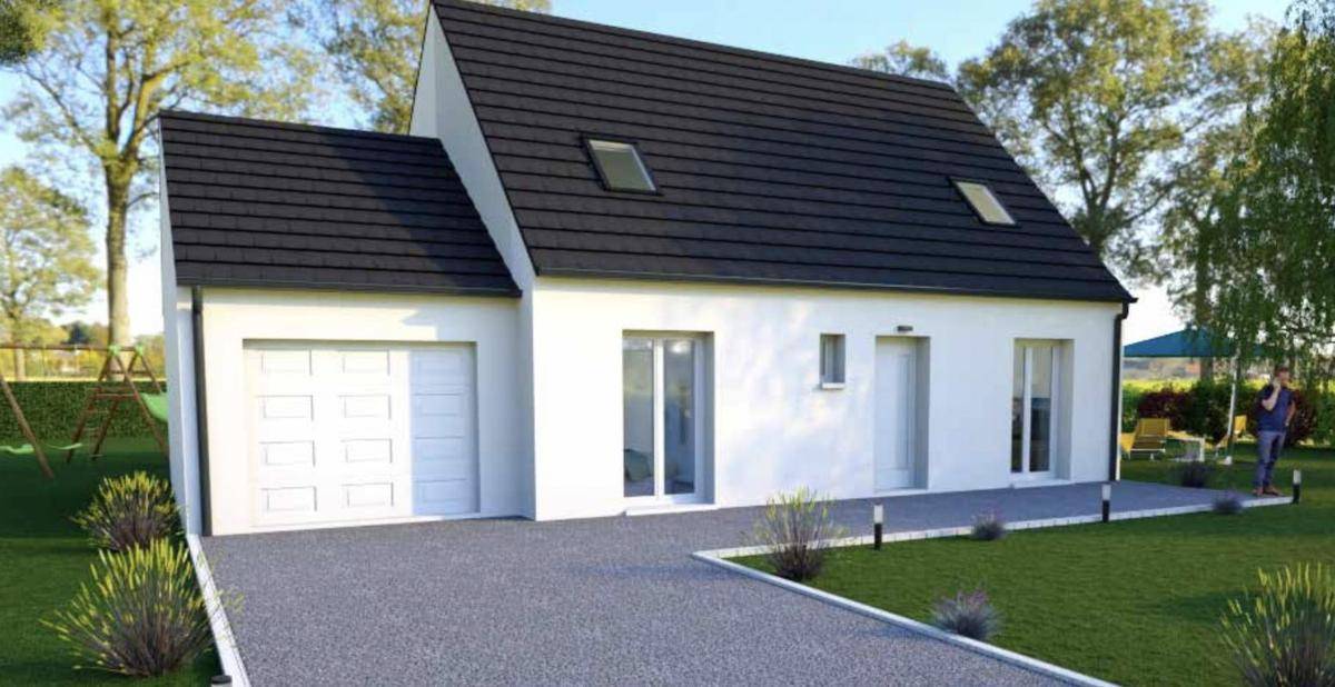 Programme terrain + maison à Pringy en Seine-et-Marne (77) de 478 m² à vendre au prix de 352952€ - 1