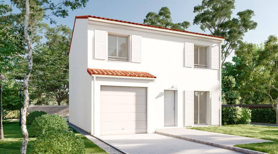 Programme terrain + maison à Puyravault en Charente-Maritime (17) de 638 m² à vendre au prix de 240850€ - 2