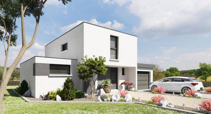 Programme terrain + maison à Issenheim en Haut-Rhin (68) de 485 m² à vendre au prix de 434787€ - 2